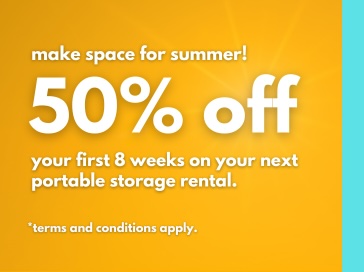 Make Space Storage - Portable Containers Promotion